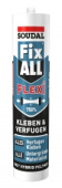 Клей-герметик гибридный "Soudal" Fix All Flexi белый 290 мл