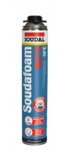 Монтажная пена пистолетная "Soudal" Soudafoam Maxi 70 зимняя 870 мл