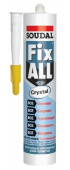 Клей-герметик гибридный "Soudal" Fix All Crystal прозрачный 290 мл