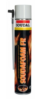 Монтажная пена огнестойкая "Soudal" Soudafoam FR 750 мл